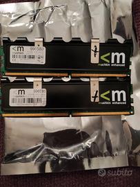 RAM mushkin 4GB bassa latenza dual Channel 996580 