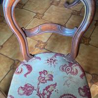sedie d'epoca 