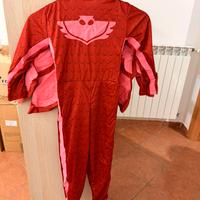Costume di carnevale gufetta pj mask