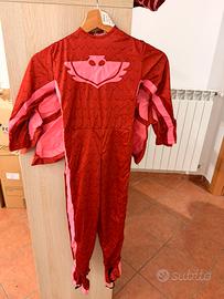 Costume di carnevale gufetta pj mask