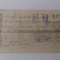 Cambiale 1901 regno d'italia