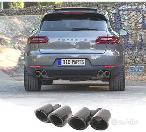 TERMINALI SCARICO PORSCHE MACAN 95B 14-17 LOOK GTS