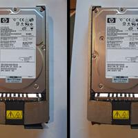 2 Hard Disk HP 72.8GB  hot-plug Ultra320 SCSI