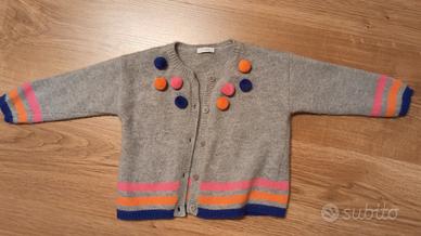 Golfino lana bambina Il Gufo 12 mesi