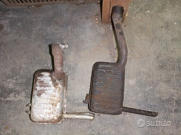marmitta vespa faro basso 1951-53 scarico