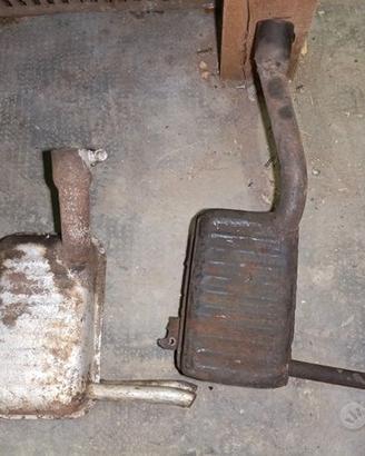 marmitta vespa faro basso 1951-53 scarico