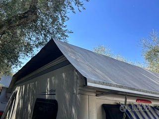 COPERTURA PER ROULOTTE IN PVC E ALLUMINIO