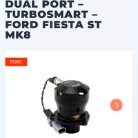 valvola pop off/blow off fiesta st mk7/mk8