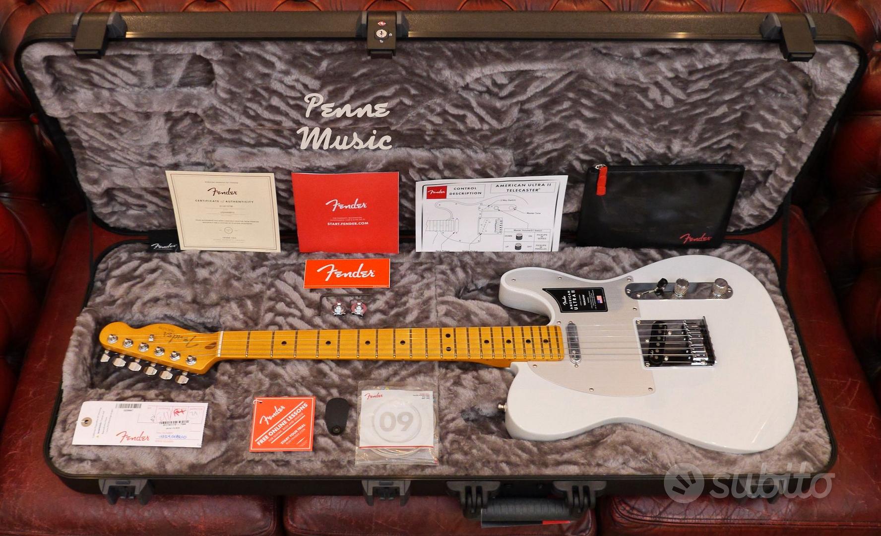 Subito Penne Music Fender American Ultra II Telecaster Strumenti