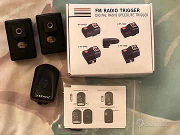 Radio Trigger FM per flash wireless