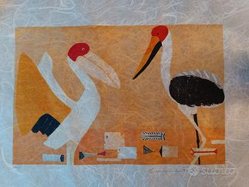 Litografia originale Laura Fiume 