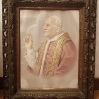 Souvenir Quadro Papa Giovanni XXIII Vintage
