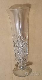 VASO PORTAFIORI IN VETRO ARTE POVERA ANNI 70