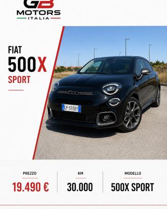 Fiat 500X 1.3 MultiJet 95 CV Sport FINANZIABILE