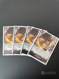 Carta One Piece Rob Lucci ×4