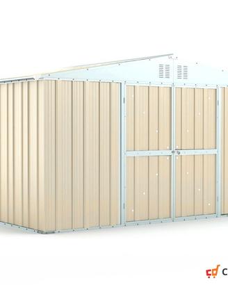 Box lamiera deposito Acciaio 403x269 avorio