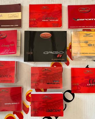 manuale uso e manutenzione MOTO GUZZI