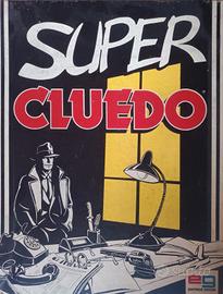 Gioco in scatola Super Cluedo vintage