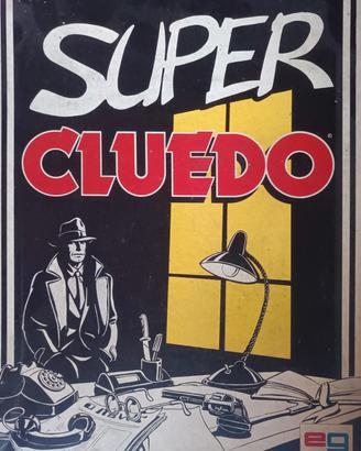 Gioco in scatola Super Cluedo vintage