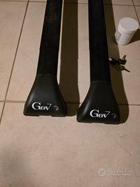 barre trasversali porta pacchi per jeep compass