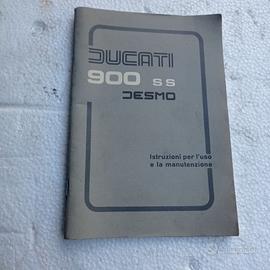 libretto uso e manutenzione ducati 900 ss desmo