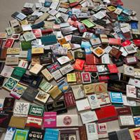 Collezione 270 scatole fiammiferi vintage LEGGI