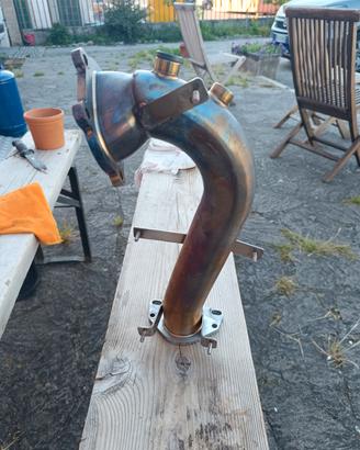 DOWNPIPE IHI SKAT Fiat 500 Abarth 