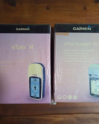 Garmin eTrex H e Garmin eTrex Summit HC