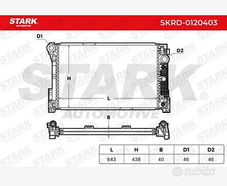 radiatore mercedes w212