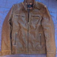 Giacca Ecopelle Desigual Uomo - Marrone Vintage 