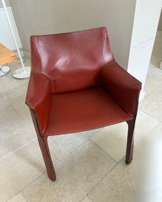 Set 4 sedie e due poltrone cassina