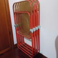 4 sedie Plia originali