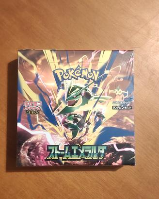 Pokemon tcg storm emeralda booster box jap 