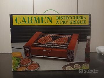 Bistecchiera a più griglie Carmen