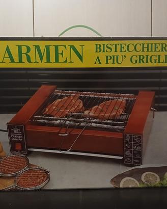 Bistecchiera a più griglie Carmen