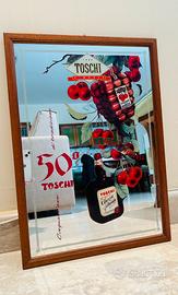 Quadro a specchio pubblicitario TOSCHI VIGNOLA
