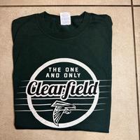 T-shirt verde scuro Clearfield