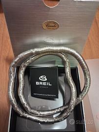Collana Breil Snake nuova, mai indossata, con conf