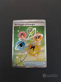Carta Pokemon Energia Riciclaggio