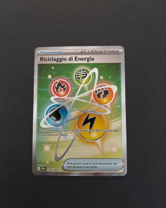 Carta Pokemon Energia Riciclaggio