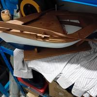 modellino gozzo in legno artigianale