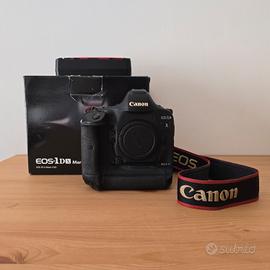 canon 1dx mark ii  body  + 2 batterie 