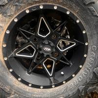 Cerchi 14” attacco can am quad maverick x3