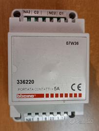 BTicino LT Terraneo 336220 Relè Ausiliario