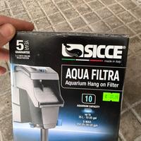 Sicce Aqua Filtra 10 Filtro a Zainetto per Acquari