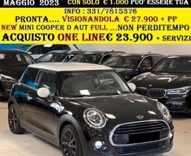 MINI COOPER D AUT NAVI LED RETROCAMERA AZIENDALE