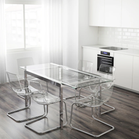 Tavolo glivarp ikea in vetro