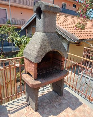 BBQ in cemento