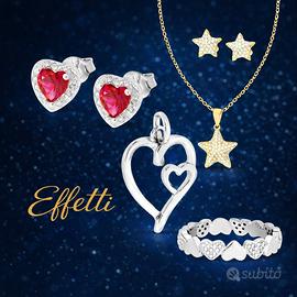 gioielli in acciaio e argento 925 G-R