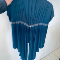 Gilet blu elegante Puccini taglia 46